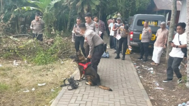 Polisi kerahkan tim K-9 untuk mencari Rafa Fauzan (Dok. ANTARA)