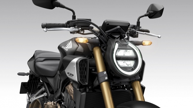 PT Astra Honda Motor (AHM) meluncurkan pembaruan untuk motor gede (moge) andalannya, CB650R yang sudah mengadopsi sistem kopling elektronik. (Foto: AHM)