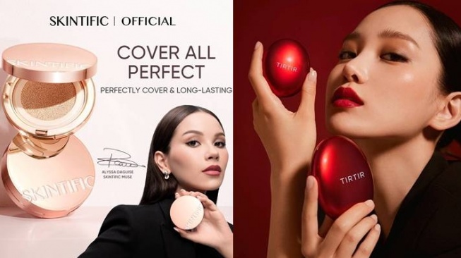 Battle Cushion Skintific Vs Tirtir, Mana yang Paling Unggul?