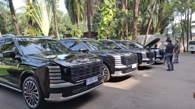 PT Hyundai Motors Indonesia (HMID) resmi meluncurkan All-New Palisade Hybrid di Indonesia. (Foto: SUARA.com/Michele Alessandra)