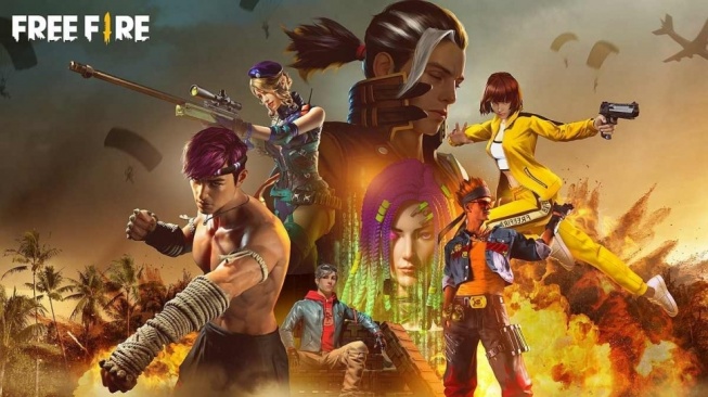 Ilustrasi karakter di Free Fire (Garena)