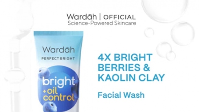 Wardah Perfect Bright Creamy Foam Bright + Oil Control (Shopee/Wardah Official Shop)