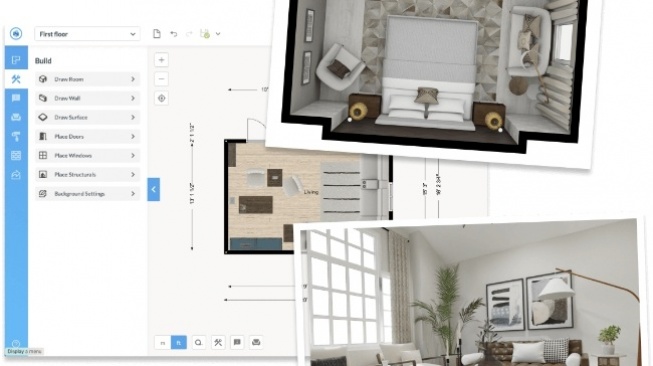 Website Desain Rumah - Floorplanner. [Floorplanner]