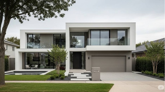 6 Desain Rumah Minimalis Modern 2 Lantai: Solusi Hunian Kekinian nan Estetik