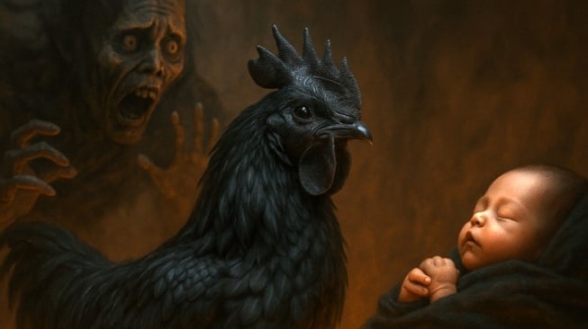 7 Mitos Ayam Cemani yang Bikin Merinding: Dari Enteng Jodoh Hingga Tumbal Nyawa!
