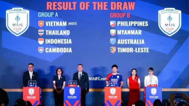 ASEAN Women's 2025: Tergabung di Grup A, Ini Peluang Lolos Timnas Putri Indonesia