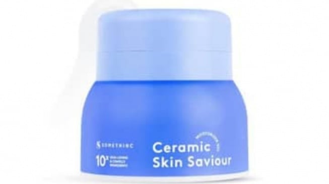 Somethinc ceramic skin saviour moisturizer (blibli.com)