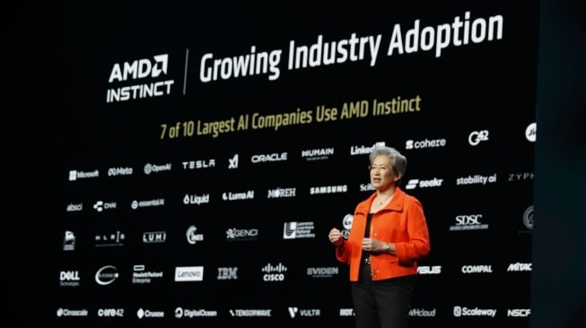 AMD Memperkenalkan Platform AI Terintegrasi dan Infrastruktur Rak-Skala Terbuka di Advancing AI 2025