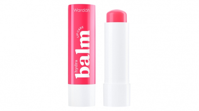 Wardah hydra lip nourishing balm--raspberry (sociolla)