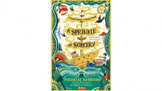 Menelusuri Pulau Rahasia Bersama Widdershins di Novel a Sprinkle of Sorcery