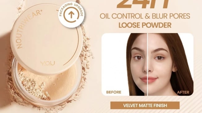 Rekomendasi bedak untuk kulit sensitif. (Shopee/YOU Beauty Official Store)
