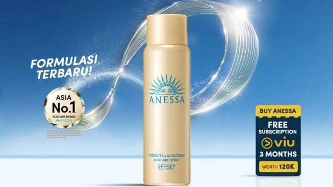 Anessa Sunscreen terlaris di Shopee. (Shopee/Anessa Official Store)