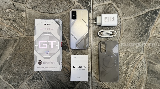 Review Infinix GT 30 Pro. [Suara.com/Dicky Prastya]