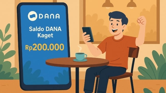 Klaim 5 Saldo DANA Kaget Ratusan Ribu Hari Minggu, Ngopi Seru Tanpa Kantong Jebol!