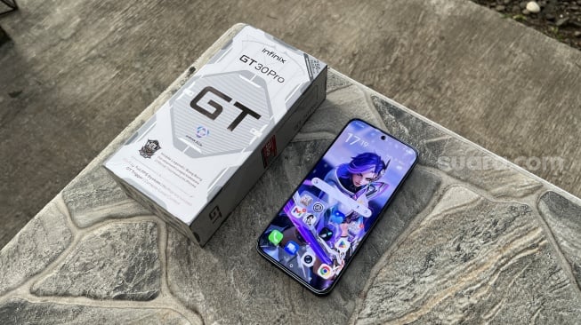 Review Infinix GT 30 Pro. [Suara.com/Dicky Prastya]