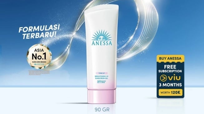 Anessa Sunscreen terlaris di Shopee. (Shopee/Anessa Official Store)