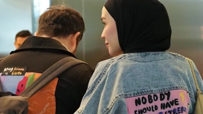 Zaskia Adya Mecca mengaku diikuti polisi dan intel Mesir (Instagram)