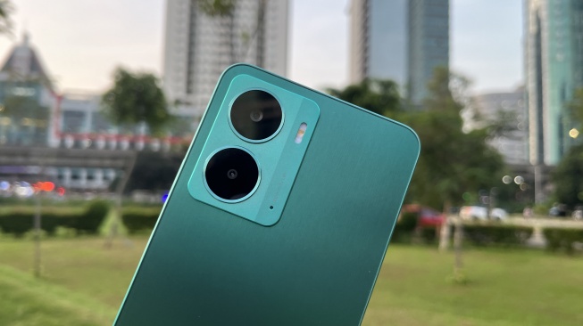 Review Realme P3 5G. [Suara.com/Dicky Prastya]