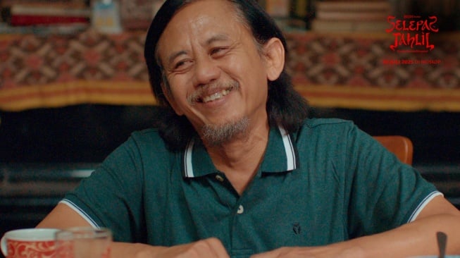 Penampilan Epy Kusnandar di film Selepas Tahlil. [Bion Studios]