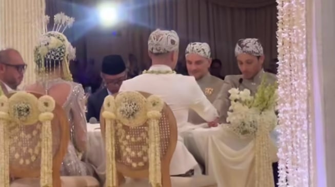Akad nikah Al Ghazali dan Alyssa Daguise [Instagram/@tissabiani]