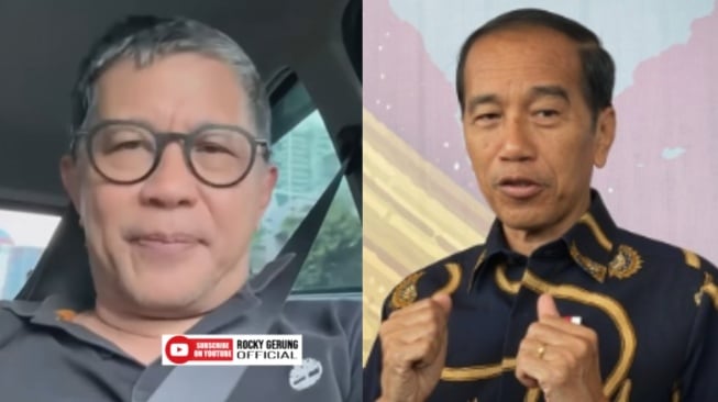 Ogah Pamer Ijazah Asli karena Bikin Negara Chaos, Rocky Gerung: Jokowi Makin Panik