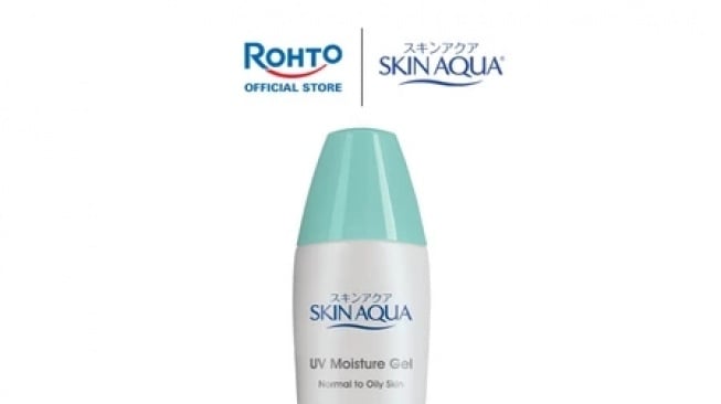 Skin Aqua UV Sunscreen Moisture Gel SPF 50 (Shopee)