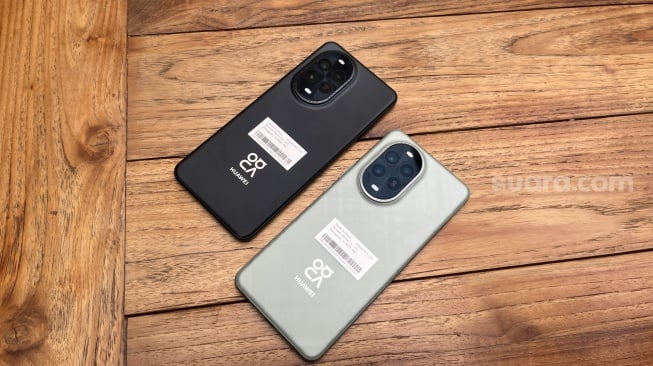 Huawei Nova 13 Pro yang bakal segera hadir ke Indonesia. [Suara.com/Dicky Prastya]