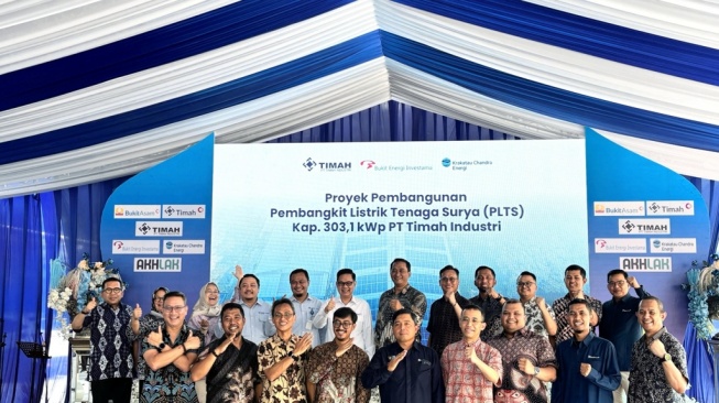 PTBA Hadirkan PLTS di Kawasan Industri Cilegon