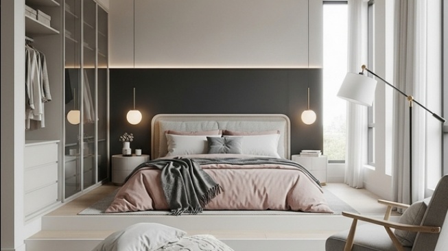 5 Inspirasi Kamar Tidur Bernuansa Warna Netral yang Simpel, Tenang, dan Bikin Betah