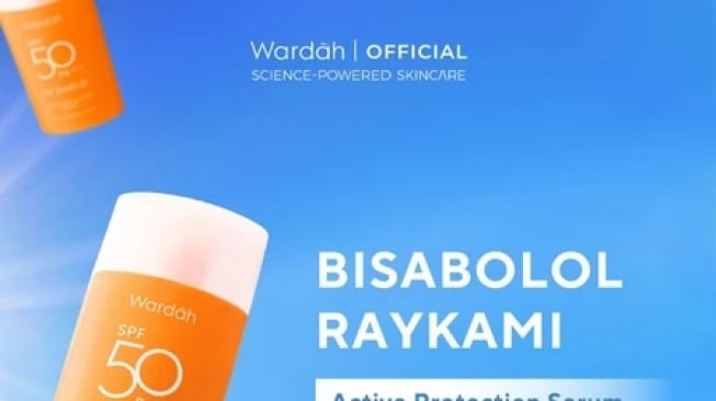 WARDAH UV Shield Active Protection Serum SPF 50 PA ++++ (Shopee)