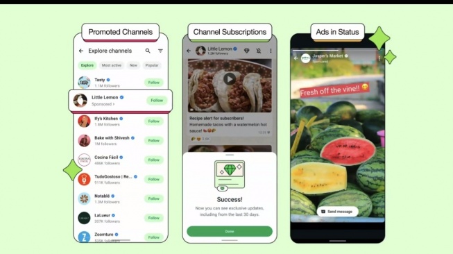 Fitur baru WhatsApp Business. [Screenshot]