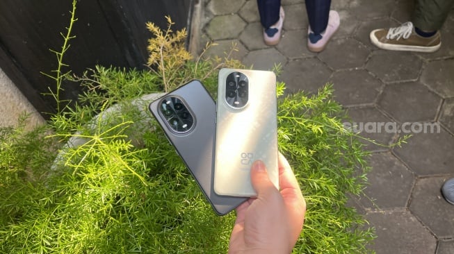 Huawei Nova 13 Pro yang bakal segera hadir ke Indonesia. [Suara.com/Dicky Prastya]