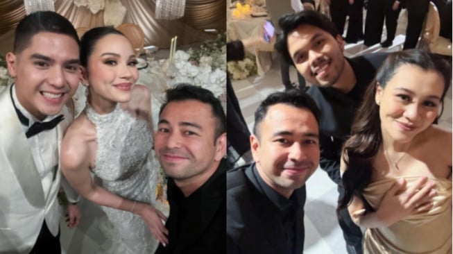 8 Potret Artis Hadiri Resepsi Al Ghazali dan Alyssa Daguise, Raffi Ahmad Sampai Aaliyah Massaid
