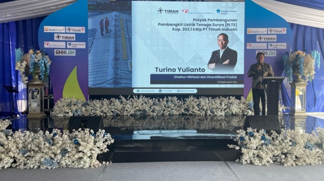 Perkuat Transisi Energi, Bukit Asam (PTBA) Hadirkan PLTS di Kawasan Industri Cilegon