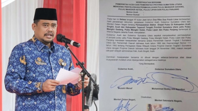 Tanda Tangan Bobby Nasution Disorot, Benarkah Tak Ikhlas Lepas 4 Pulau ke Aceh?