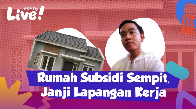 Rumah 'Tak Layak Huni' Subsidi, Gibran Digeruduk Janji 19 Juta Lapangan Kerja