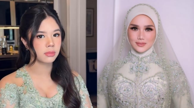 Drama di Pernikahan Al Ghazali! Mulan Jameela Dihujat Usai Rebut Headpiece Shafeea di Depan Kamera