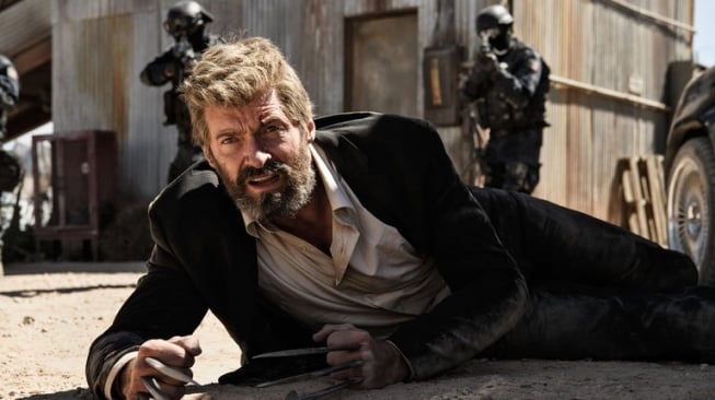 Salah satu adegan film Logan yang dibintangi Hugh Jackman. [Instagram]