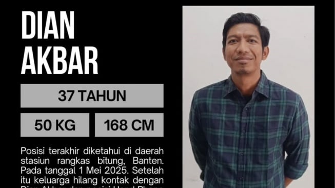 Profil Dian Akbar, Lelaki yang Hilang Hingga bikin Raffi Ahmad Turun Tangan