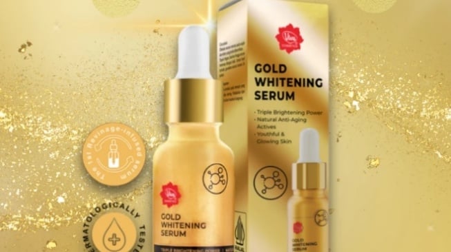 Viva Gold Whitening Serum (Shopee)