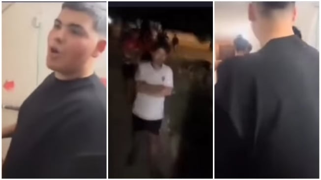 Sejumlah warga Palestina beragama Islam dan Kristen keluhakan bunker perlindungan (Instagram)