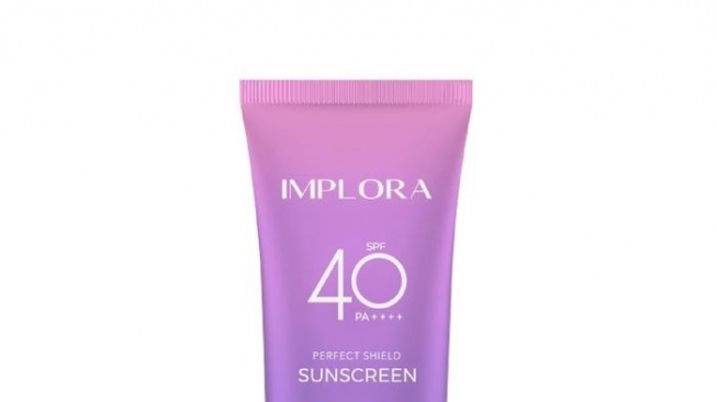 IMPLORA Perfect Shield Sunscreen SPF 40 PA++++. (Tokopedia)