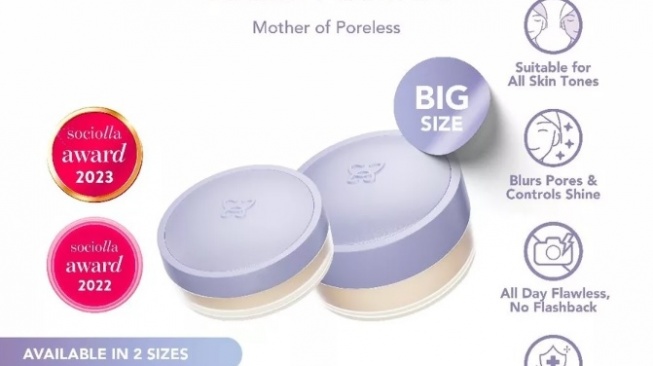 Mother of Pearl Microblur Translucent Loose Powder (Shopee)