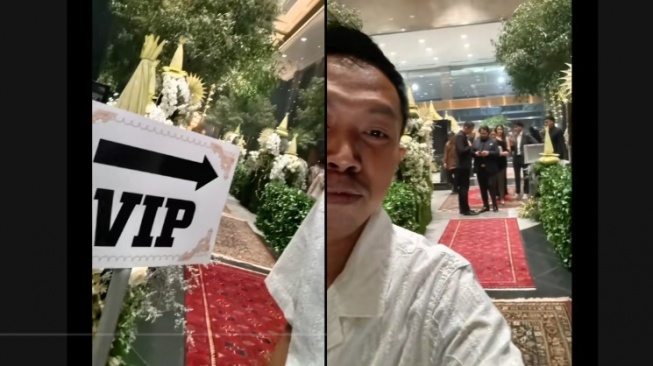 Keistimewaan Akses VIP di Ngunduh Mantu Al Ghazali, Tamu Ahmad Dhani Bongkar Rahasia Dapur. [TikTok]