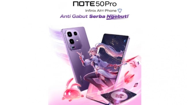 HP Infinix Note 50 Pro, Dibekali Chipset MediaTek Helio G100 dan Bodi Metal Armory Alloy
