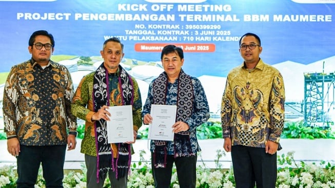 Pertamina Patra Niaga Mulai Pengembangan Terminal BBM di Maumere