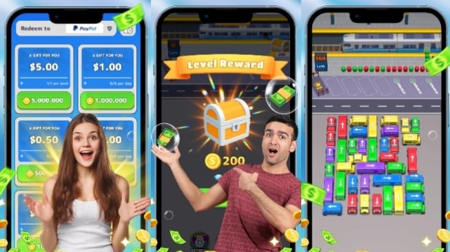 Game Penghasil Uang Rush Bus. [Google Play Store]