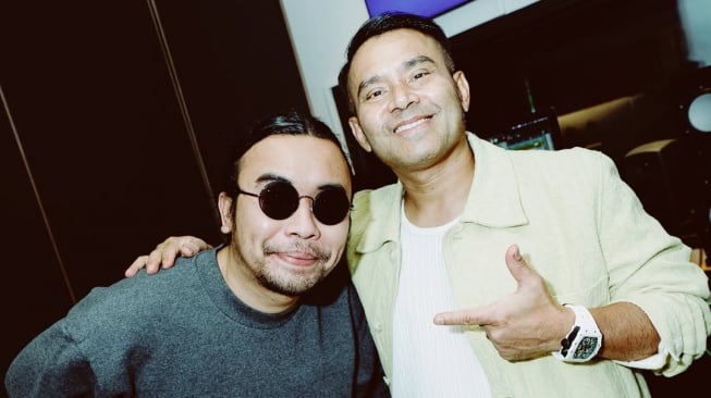 Whisnu Santika bersama Judika. [Instagram]