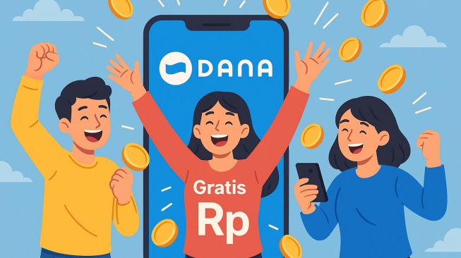 Link DANA Kaget Resmi Siang Hari Ini, Dapat Saldo Rp 818.000 Tanpa Syarat