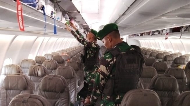 Cerita Dramatis Penyisiran Tim Jihandak di Pesawat Saudia Airlines yang Terima Ancaman Bom